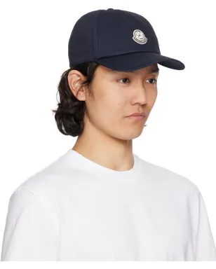 Moncler Genius Mercedes-Benz by NIGO ネイビー ベースボールキャップ - サムネイル2
