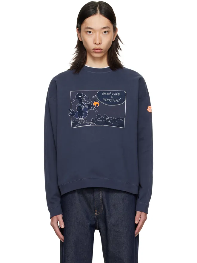 Moncler Genius Moncler Genius Moncler x Gilga Farm コットン スウェットシャツの商品画像