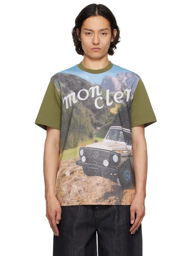 Moncler Genius Moncler Genius Mercedes-Benz by NIGO カーキ 半袖Tシャツの商品画像