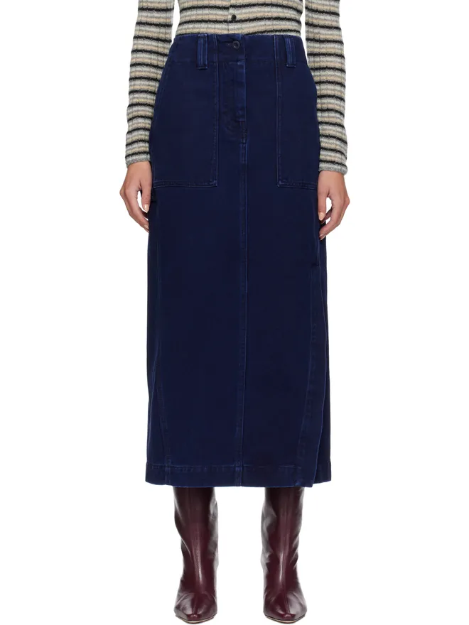 Weekend Max Mara Weekend Max Mara Valika デニム マキシスカートの商品画像