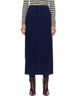 Weekend Max Mara Valika デニム マキシスカート - サムネイル1