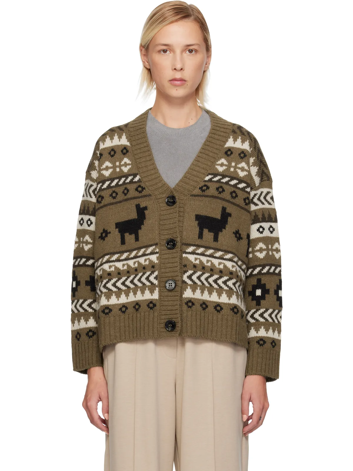 Weekend Max Mara Ovatta カーディガン - 画像1