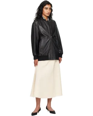Weekend Max Mara Tattico レザージャケット - サムネイル4
