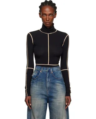 MM6 Maison Margiela 長袖ボディスーツ - サムネイル1