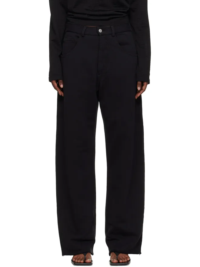 MM6 Maison Margiela MM6 Maison Margiela ブラッシュド ジャージ スウェット トラウザーズの商品画像