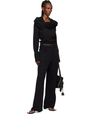 MM6 Maison Margiela ブラッシュド ジャージ スウェット トラウザーズ - サムネイル4