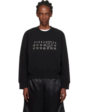 MM6 Maison Margiela Unbrushed Sweat Jersey スウェットシャツ - サムネイル1