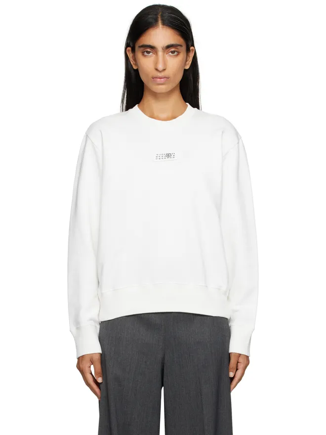 MM6 Maison Margiela MM6 Maison Margiela ロゴパッチ スウェットシャツの商品画像