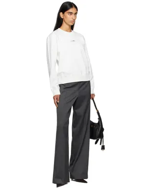 MM6 Maison Margiela ロゴパッチ スウェットシャツ - サムネイル4