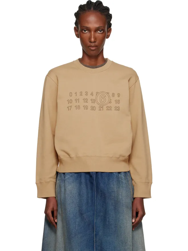 MM6 Maison Margiela MM6 Maison Margiela ロゴプリント スウェットシャツの商品画像