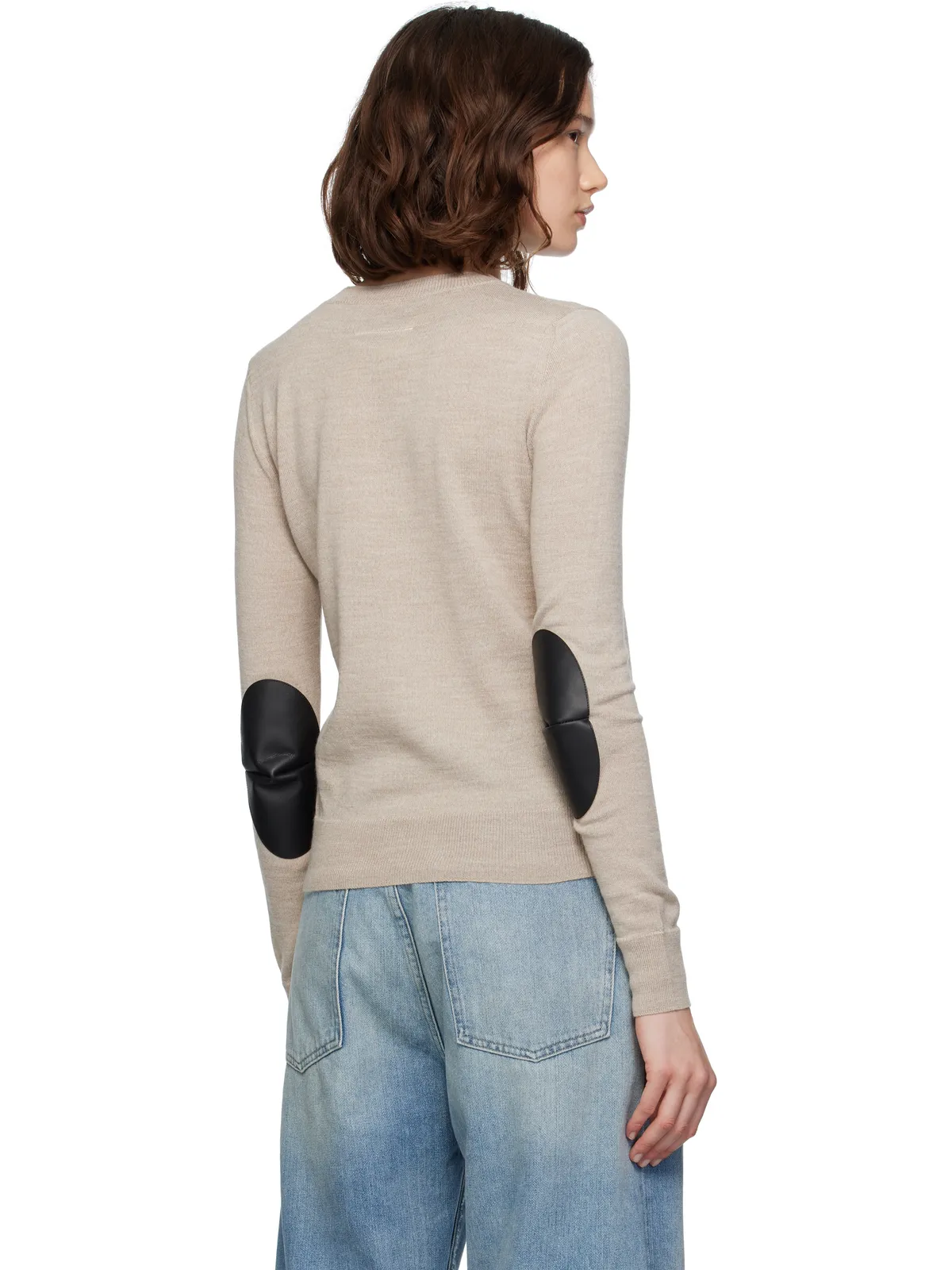 MM6 Maison Margiela エルボーパッチ セーター - 画像3