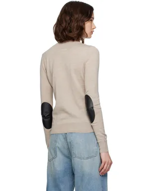 MM6 Maison Margiela エルボーパッチ セーター - サムネイル3