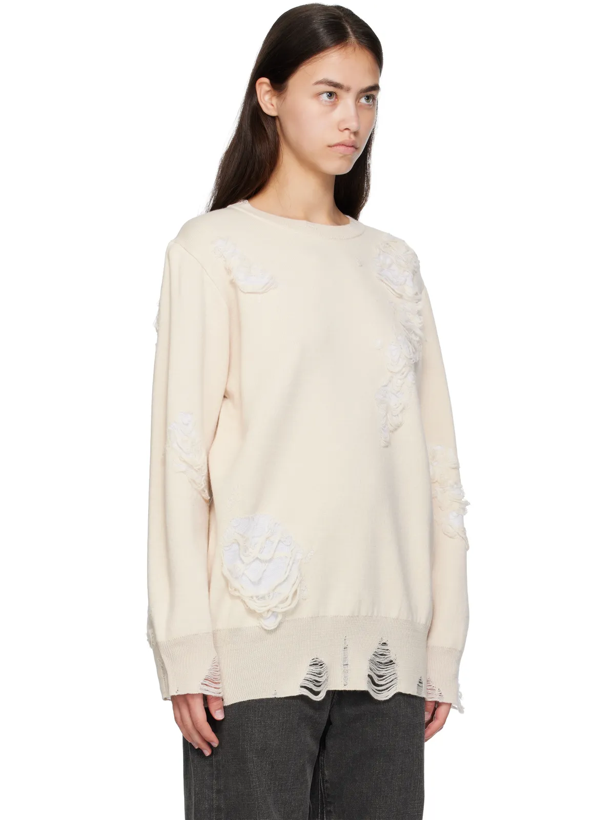 MM6 Maison Margiela ダブルフェイス セーター - 画像2