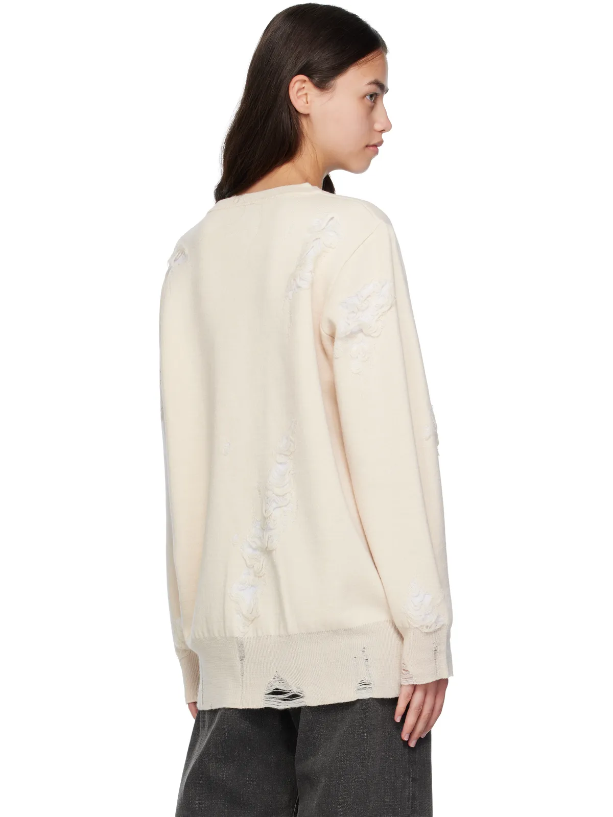 MM6 Maison Margiela ダブルフェイス セーター - 画像3