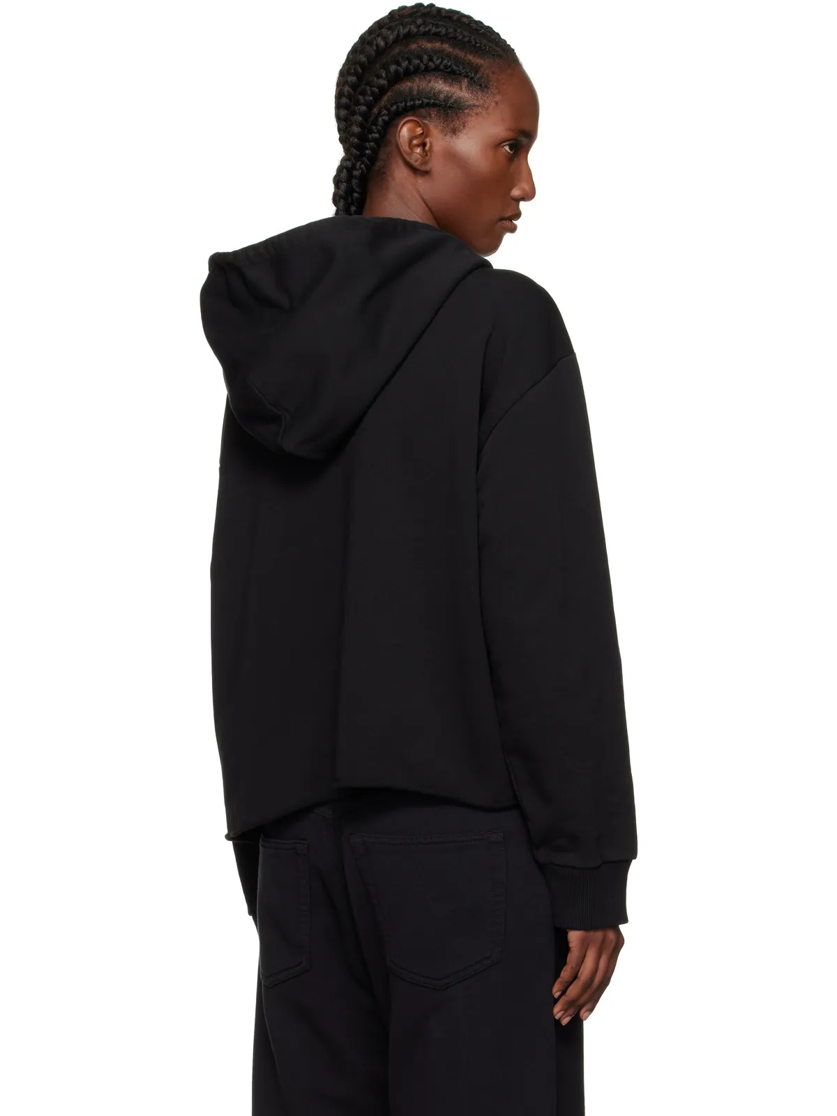 MM6 Maison Margiela ロゴパッチ フーディ - 画像3