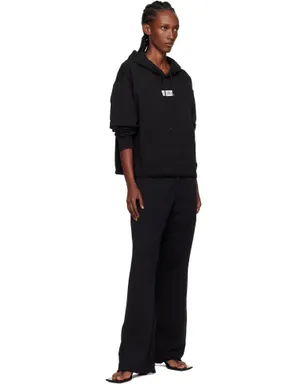 MM6 Maison Margiela ロゴパッチ フーディ - サムネイル4