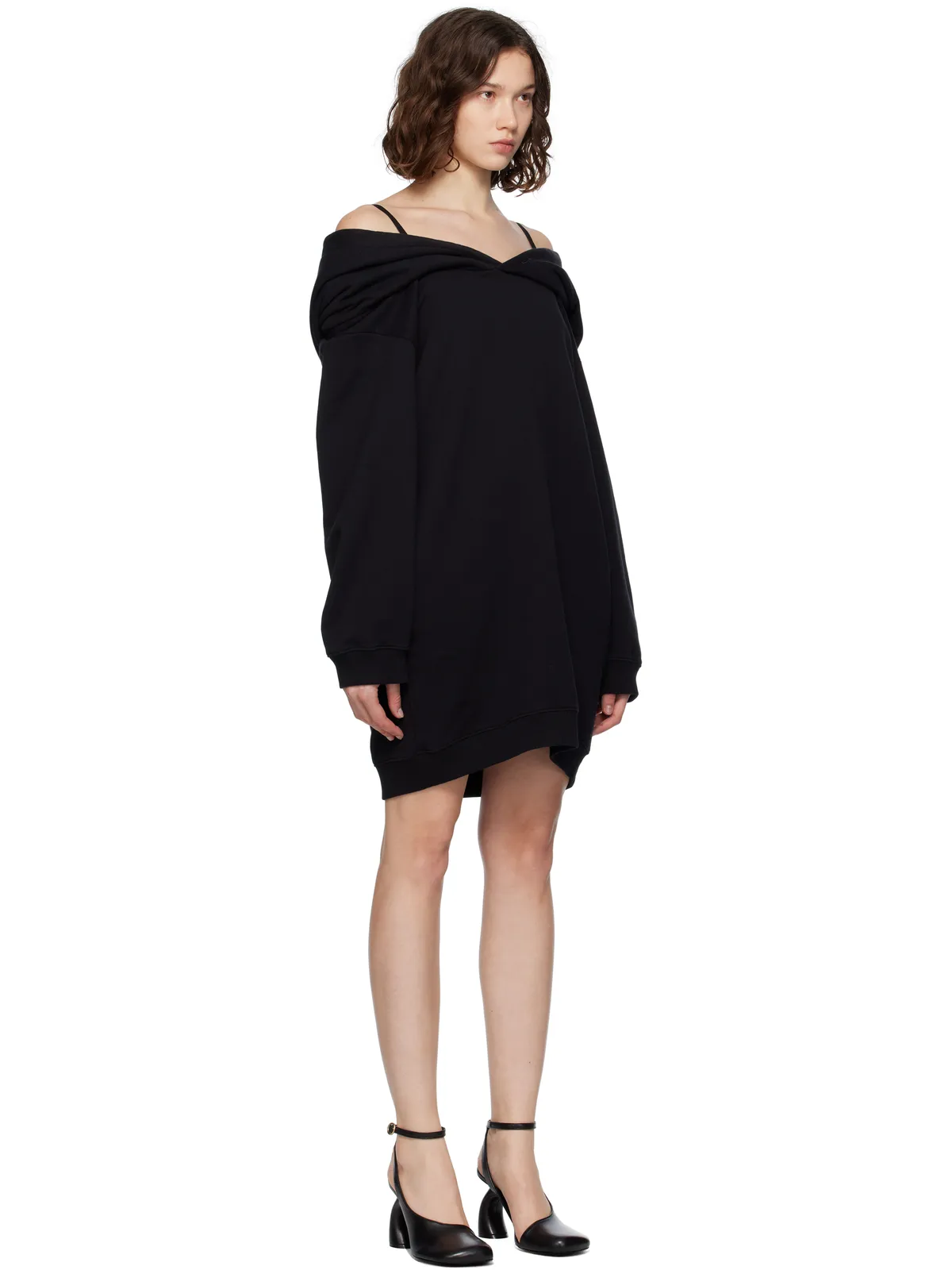 MM6 Maison Margiela スウェットシャツ ミニワンピース - 画像2