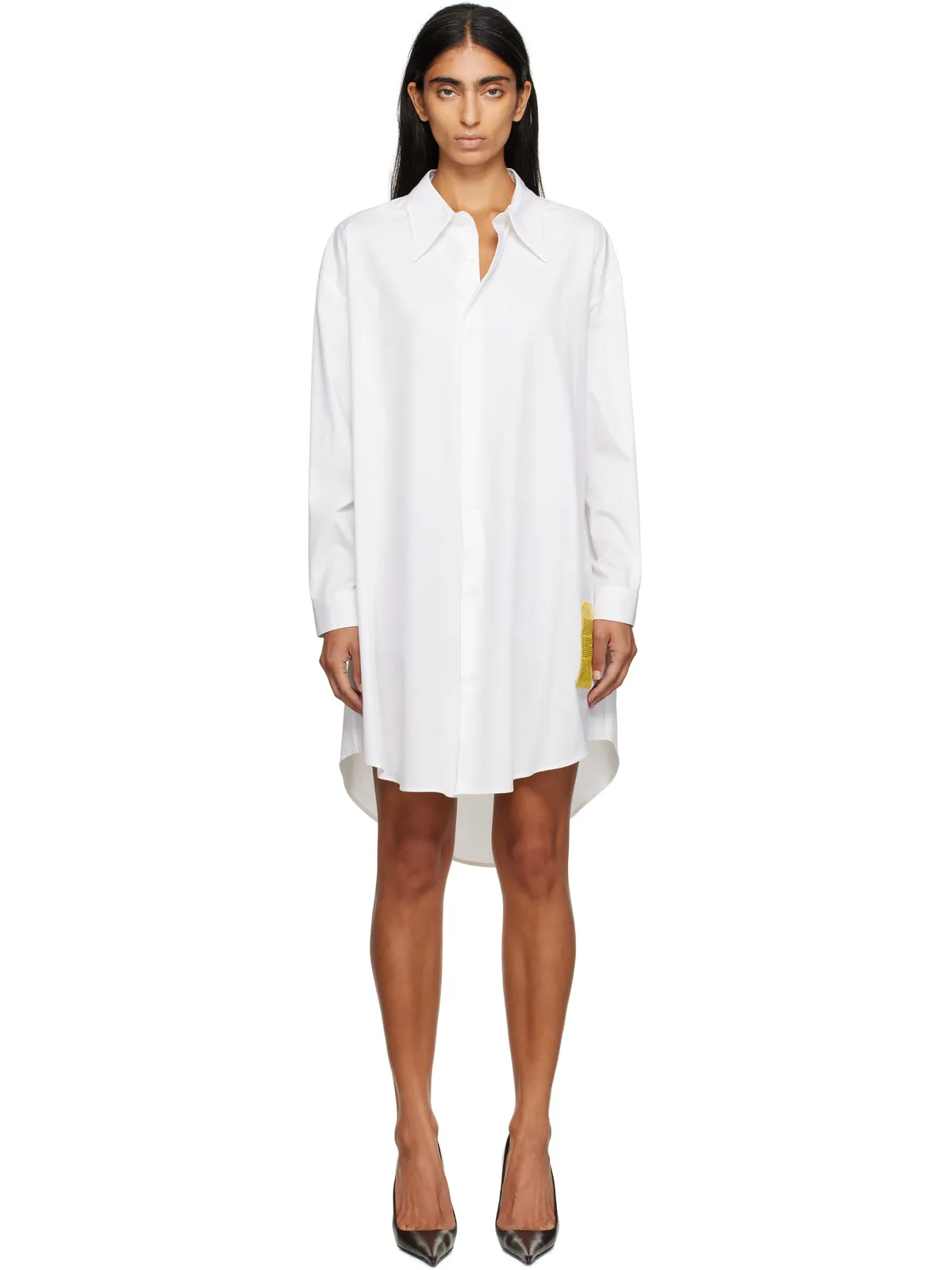 MM6 Maison Margiela ミニ シャツワンピース - 画像1
