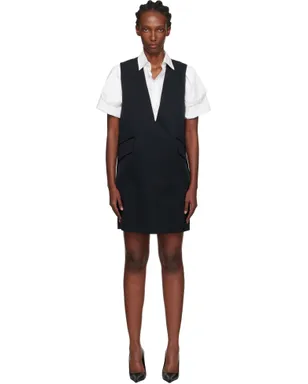 MM6 Maison Margiela テーラード ウール ミニワンピース - サムネイル1