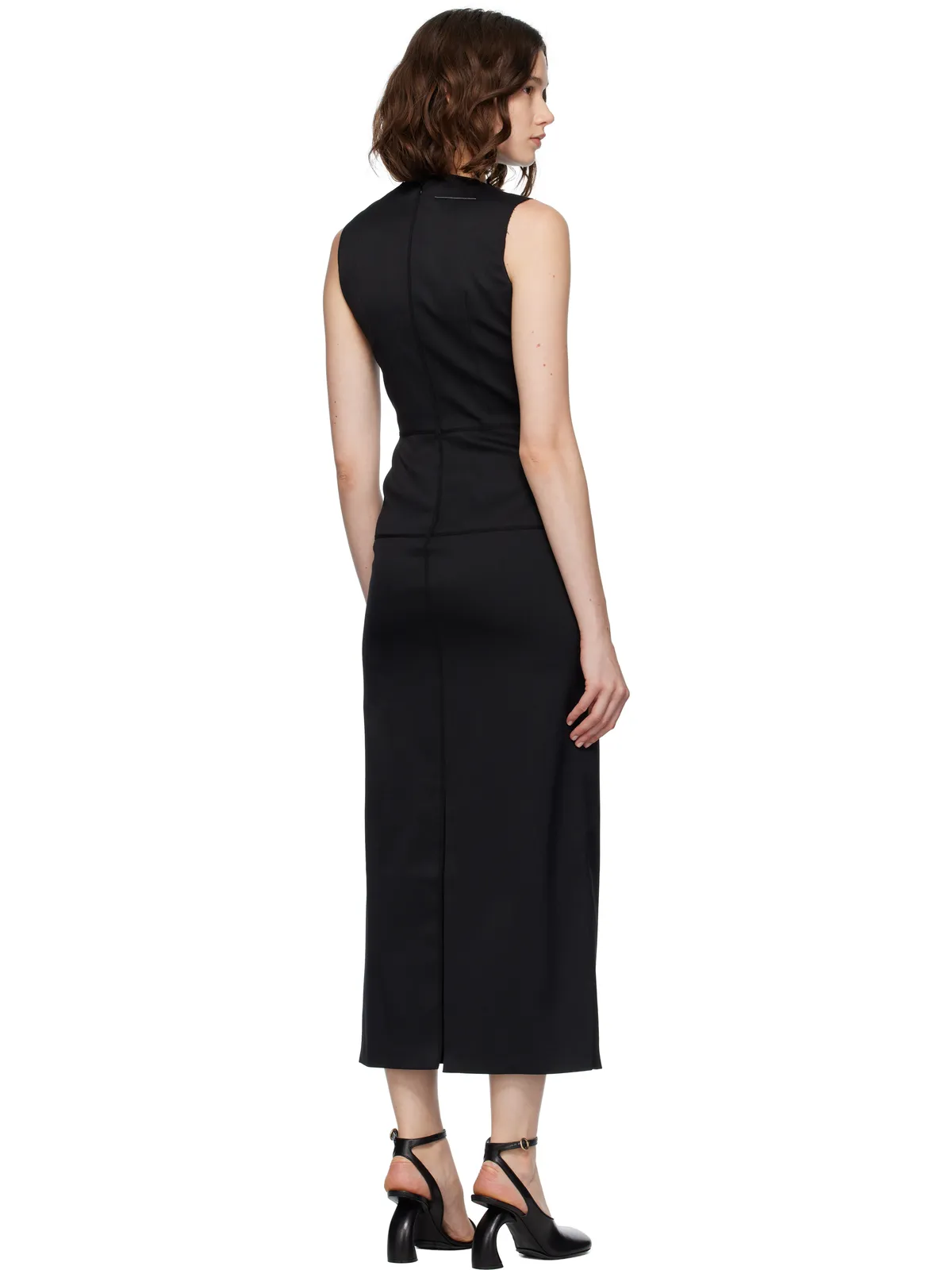 MM6 Maison Margiela Tailoring ウール マキシワンピース - 画像3