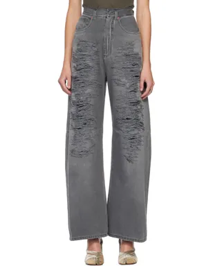 MM6 Maison Margiela ライトウェイト ファイブポケット ジーンズ - サムネイル1
