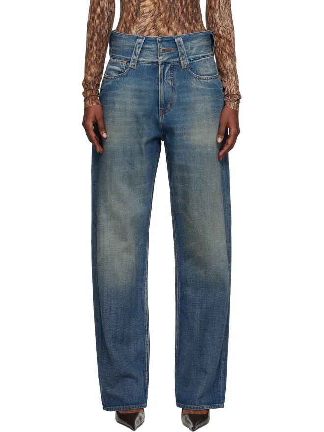 MM6 Maison Margiela MM6 Maison Margiela Slub ファイブポケット ジーンズの商品画像