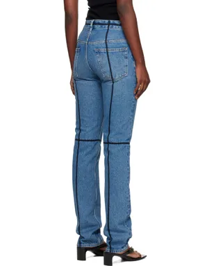 MM6 Maison Margiela ファイブポケット ジーンズ - サムネイル3