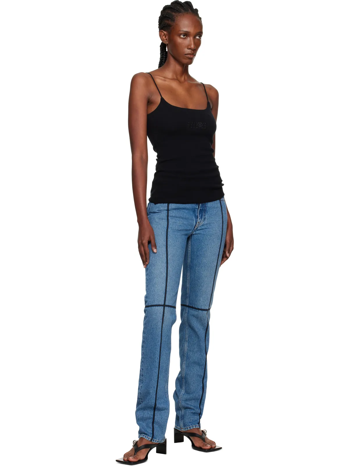 MM6 Maison Margiela ファイブポケット ジーンズ - 画像4
