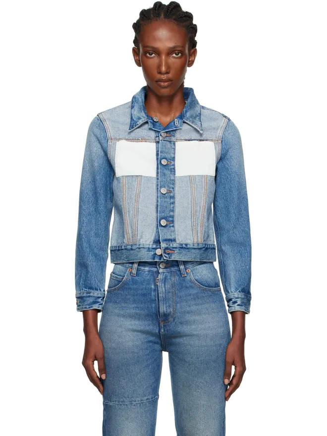 MM6 Maison Margiela MM6 Maison Margiela Reversed デニムジャケットの商品画像