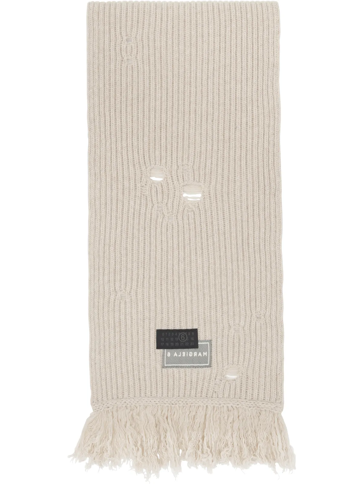 MM6 Maison Margiela ウール マフラー - 画像1