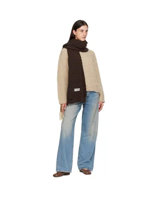 MM6 Maison Margiela ディストレス マフラー - サムネイル3
