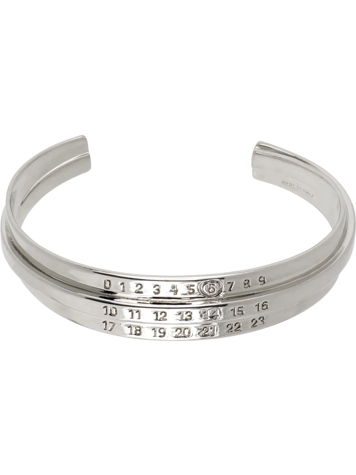 MM6 Maison Margiela Triple Logo ブレスレット - 画像1