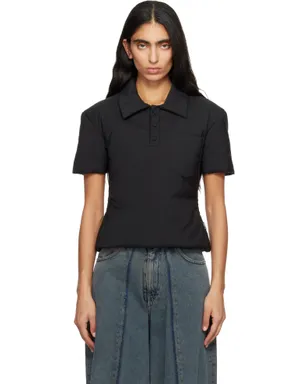 MM6 Maison Margiela パデッド ポロシャツ - サムネイル1