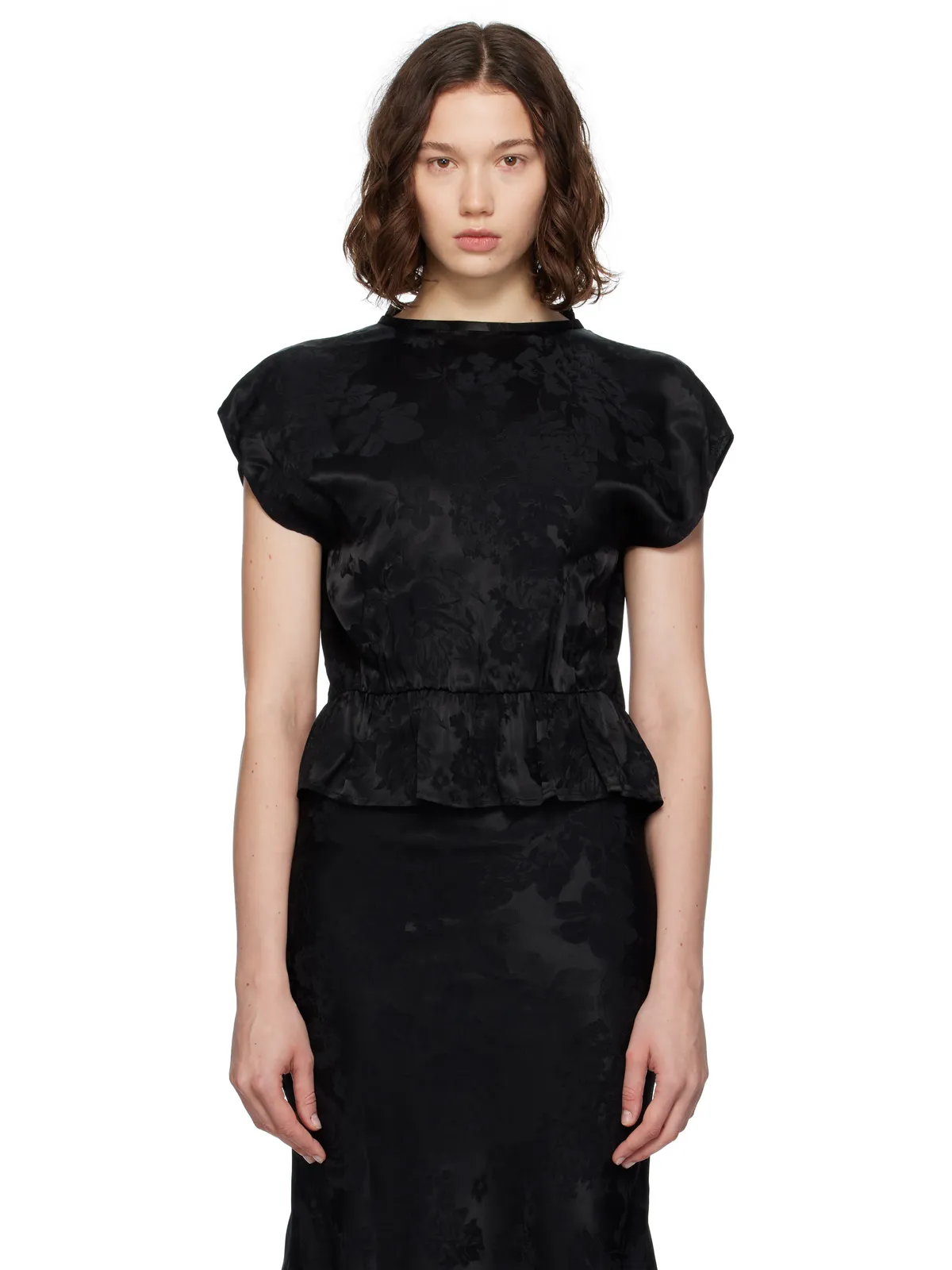 MM6 Maison Margiela フローラル ブラウス - 画像1