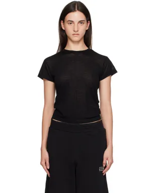 MM6 Maison Margiela Sheer Wool Tシャツ - サムネイル1
