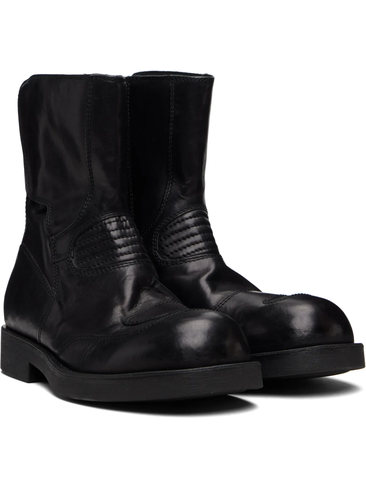 MM6 Maison Margiela バイカーブーツ - 画像4