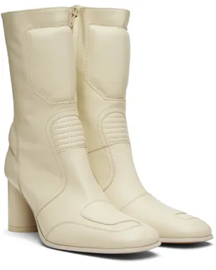MM6 Maison Margiela Biker アンクルブーツ - サムネイル4