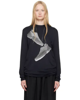 MM6 Maison Margiela Salomonエディション Sneaker プリント Tシャツ - サムネイル1