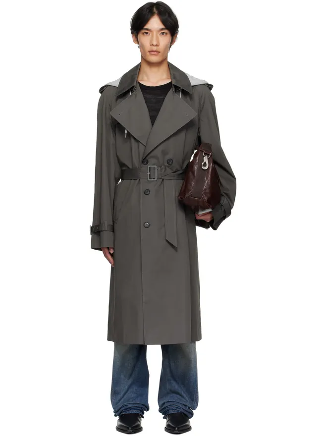 MM6 Maison Margiela MM6 Maison Margiela ダブルブレスト トレンチコートの商品画像