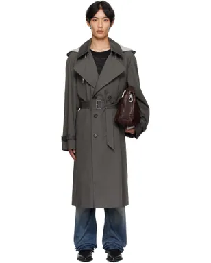 MM6 Maison Margiela ダブルブレスト トレンチコート - サムネイル1