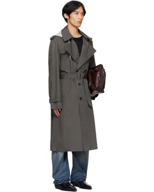 MM6 Maison Margiela ダブルブレスト トレンチコート - サムネイル2