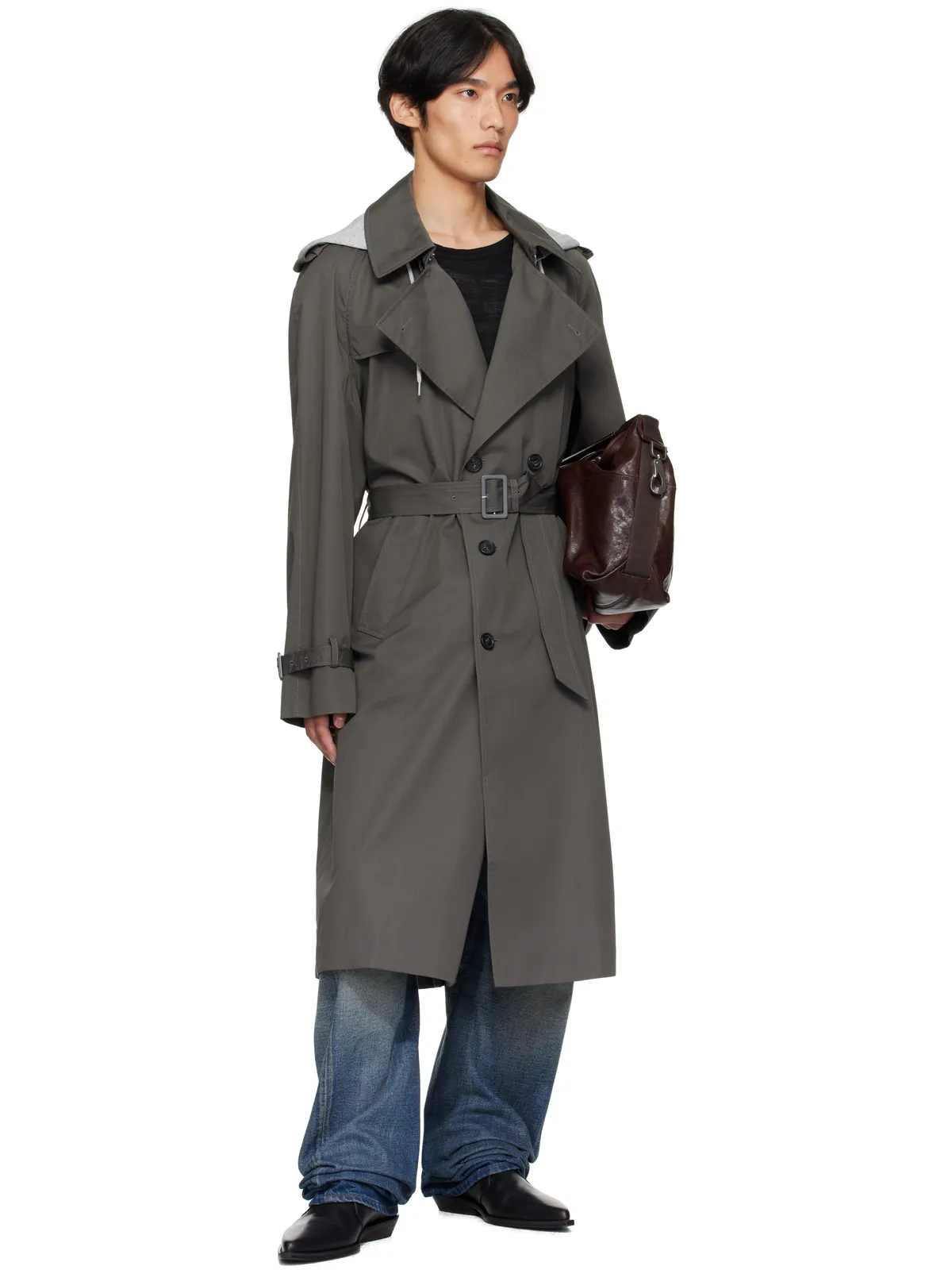 MM6 Maison Margiela ワイドレッグジーンズ - 画像4