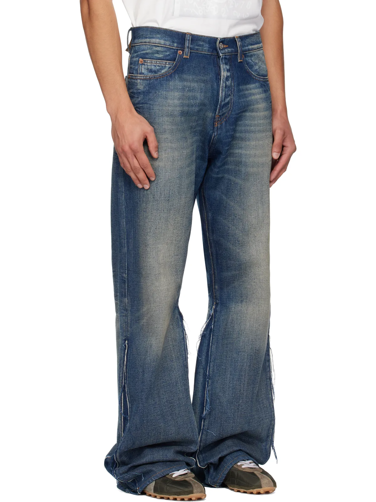 MM6 Maison Margiela フレアジーンズ - 画像2