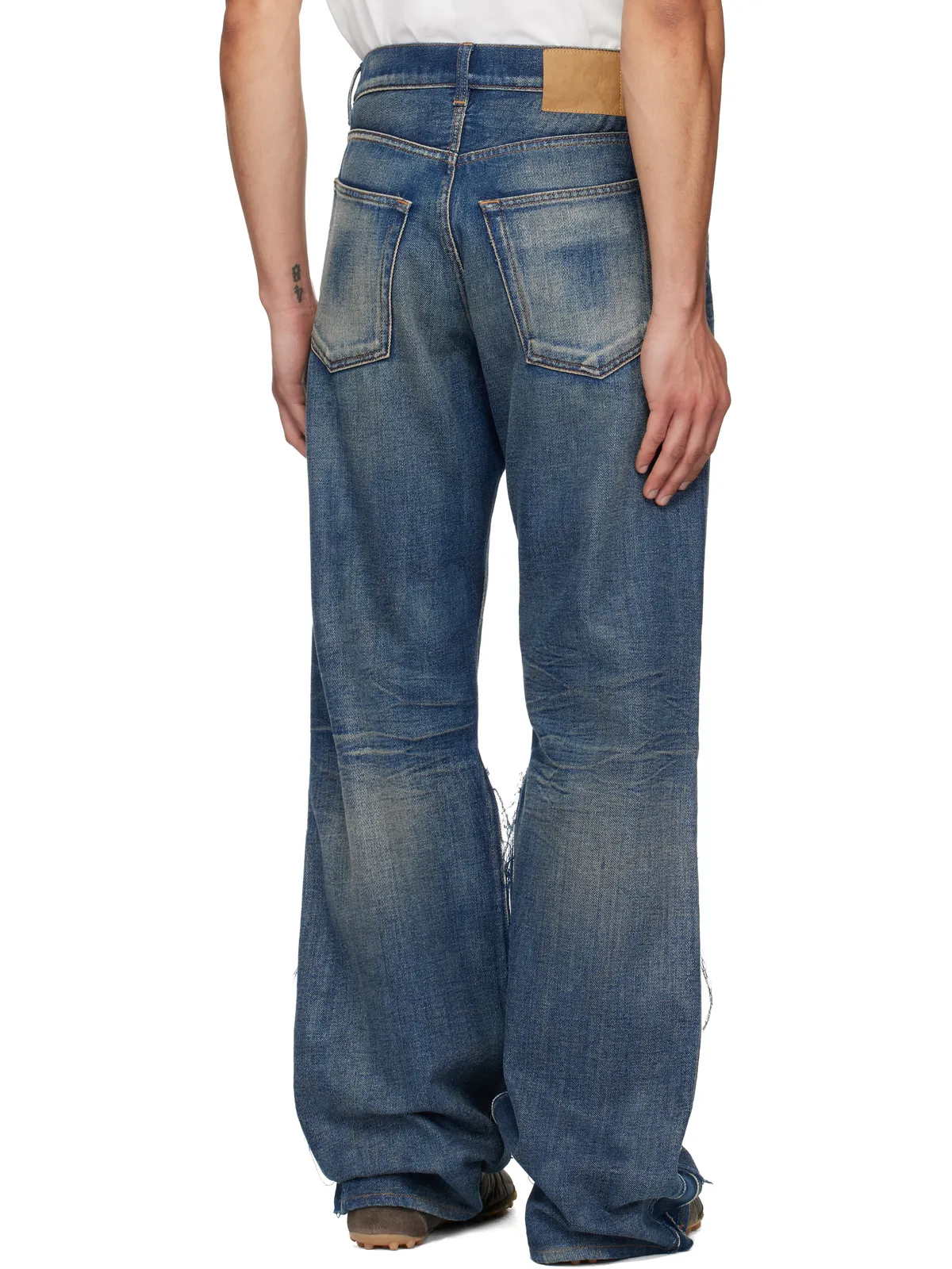 MM6 Maison Margiela フレアジーンズ - 画像3