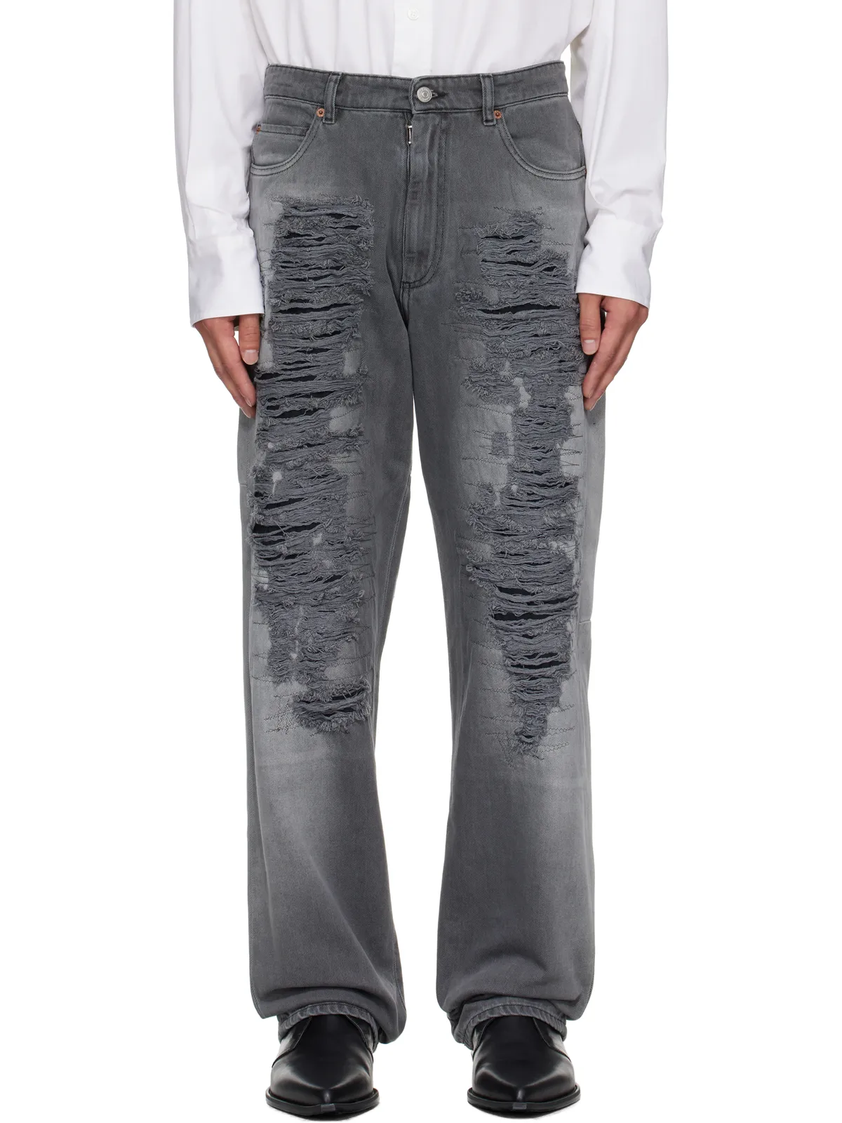 MM6 Maison Margiela ファイブポケット ジーンズ - 画像1