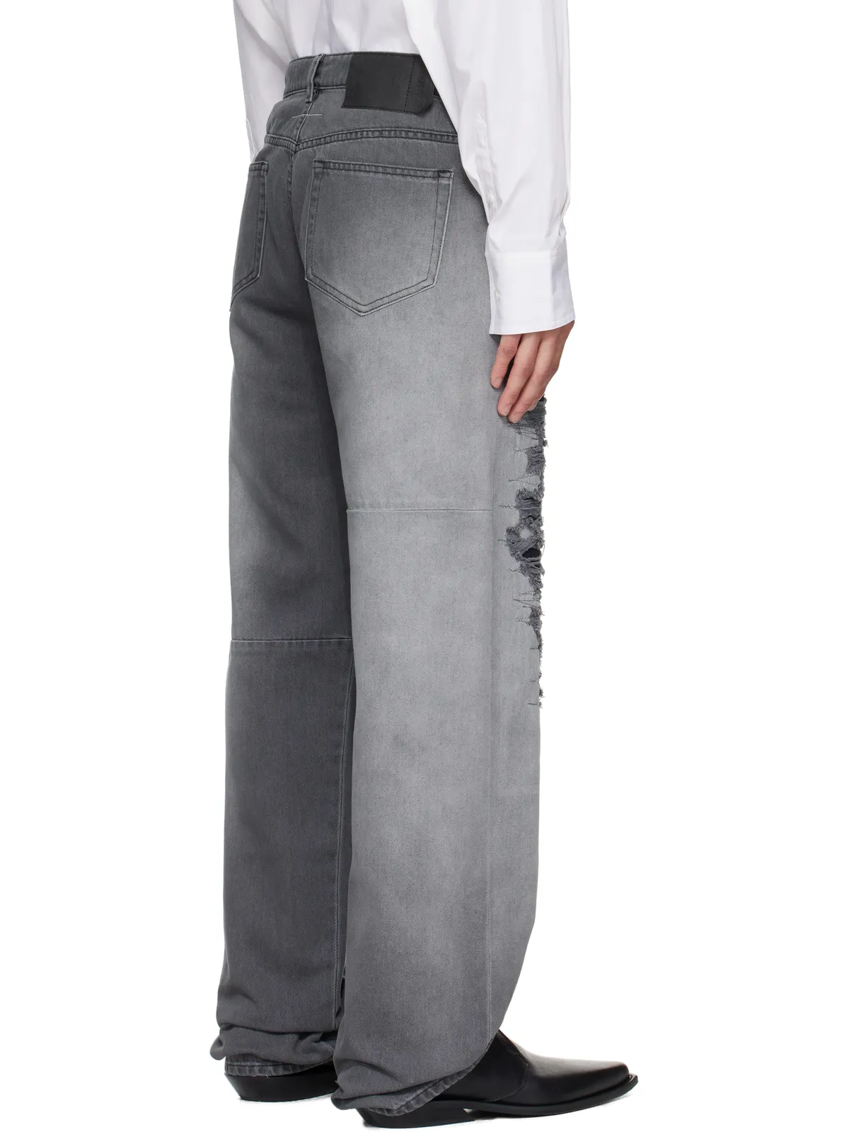 MM6 Maison Margiela ファイブポケット ジーンズ - 画像3