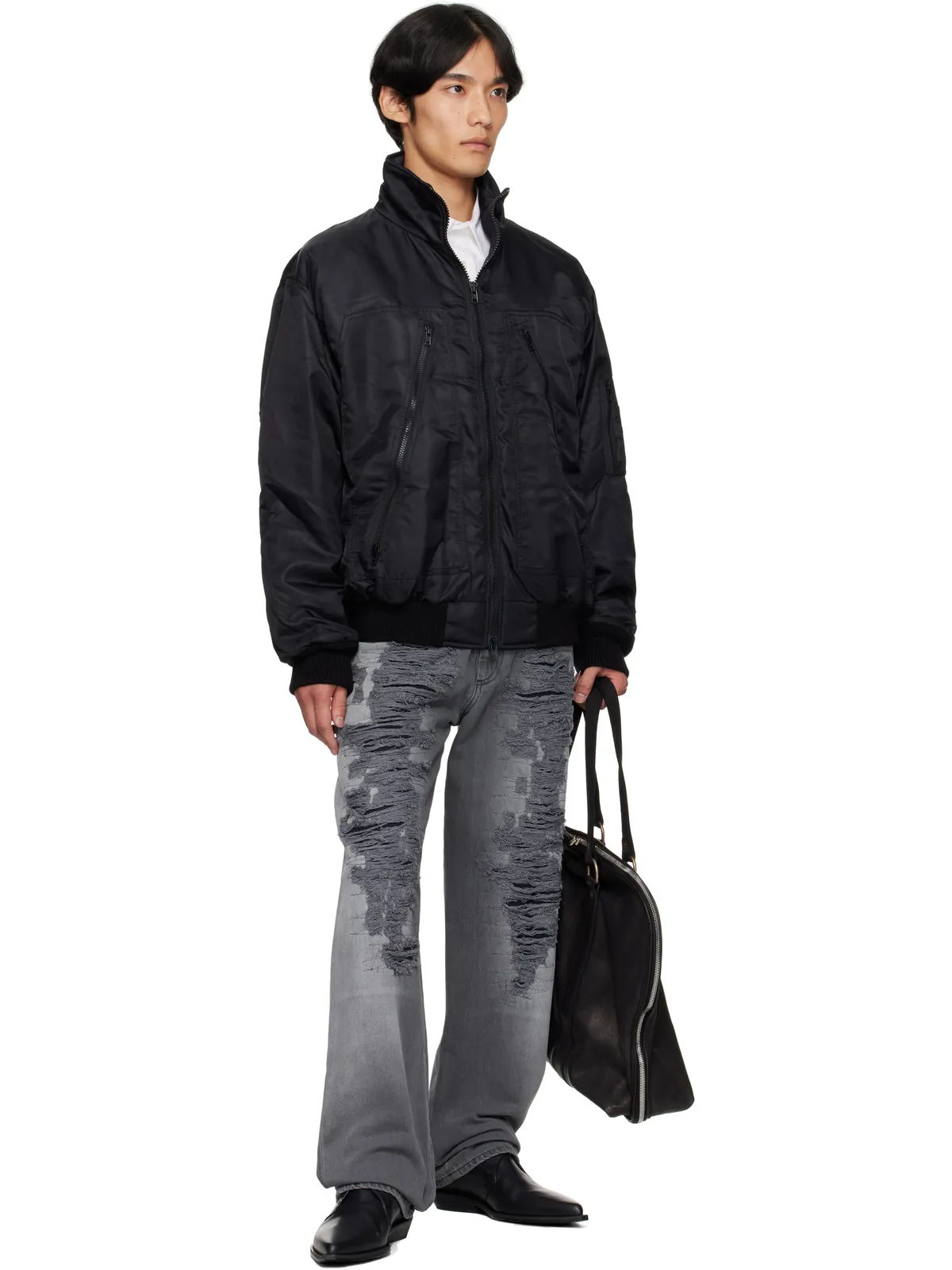 MM6 Maison Margiela ファイブポケット ジーンズ - 画像4