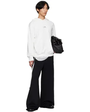 MM6 Maison Margiela コットン ワイドレッグ スウェットパンツ - サムネイル4