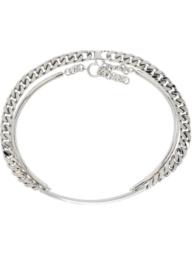 MM6 Maison Margiela MM6 Maison Margiela Mixed Chain ネックレスの商品画像