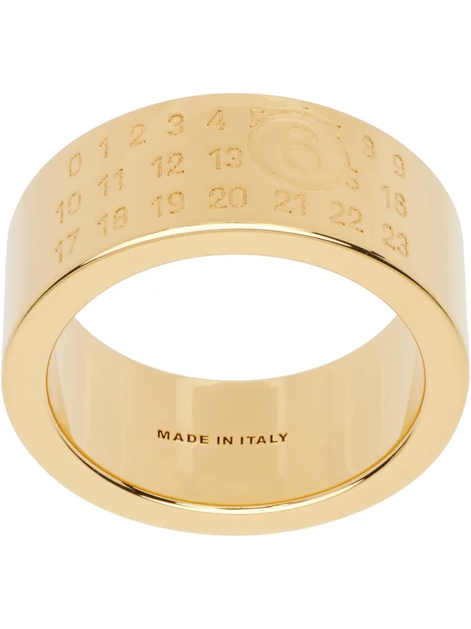 MM6 Maison Margiela MM6 Maison Margiela Numeric Minimal Signature リングの商品画像